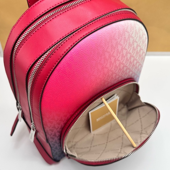 MICHAEL KORS Jaycee Medium Ombré Signature Logo Backpack
Dark Raspberry Multi - Picture 10 of 16